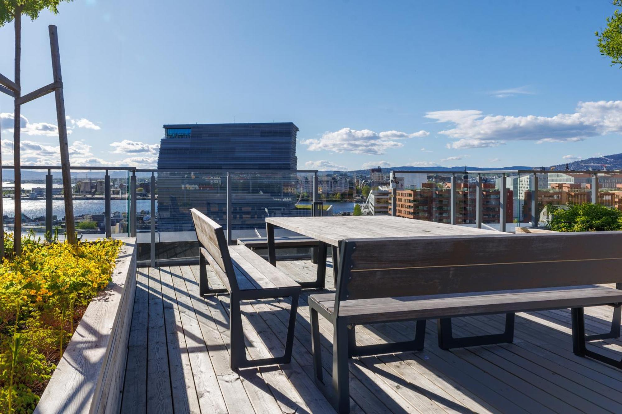 An Elegant And Modern Apartment In Bjorvika Oslo Exteriör bild